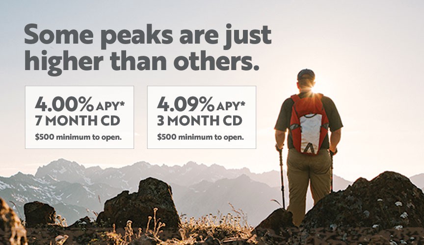 Guy on a mountain cd promotion